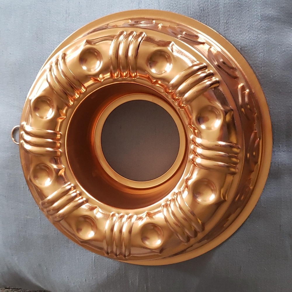 Vintage Copper Jello Mold